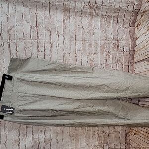 Worthington pull on dress plaid pants 16w nwt